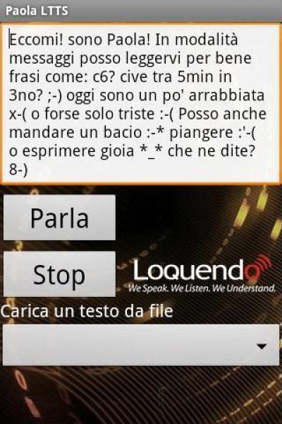 La Voce Di Giulia Loquendo Tts Voice