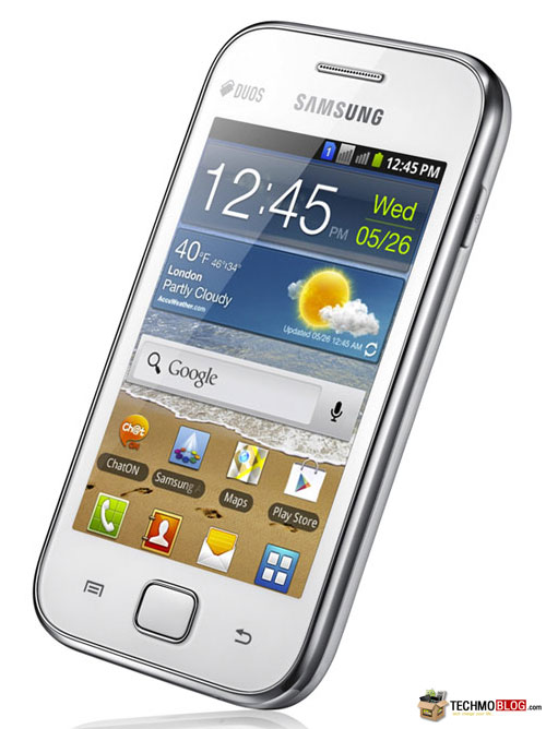 รูปภาพ  Samsung Galaxy Ace Duos (ซัมซุง Samsung Galaxy Ace Duos)