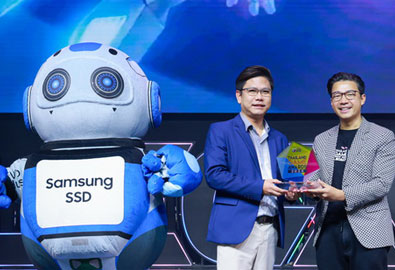 ซัมซุงคว้ารางวัล Best Gaming SSD จาก Thailand Game Awards 2024 ตอกย้ำความเป็นเบอร์หนึ่งในใจสายเกมมิ่ง