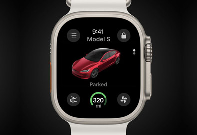 แอป Tesla เตรียมรองรับการใช้งานบน Apple Watch แล้ว สามารถใช้ปลดล็อกรถยนต์ได้